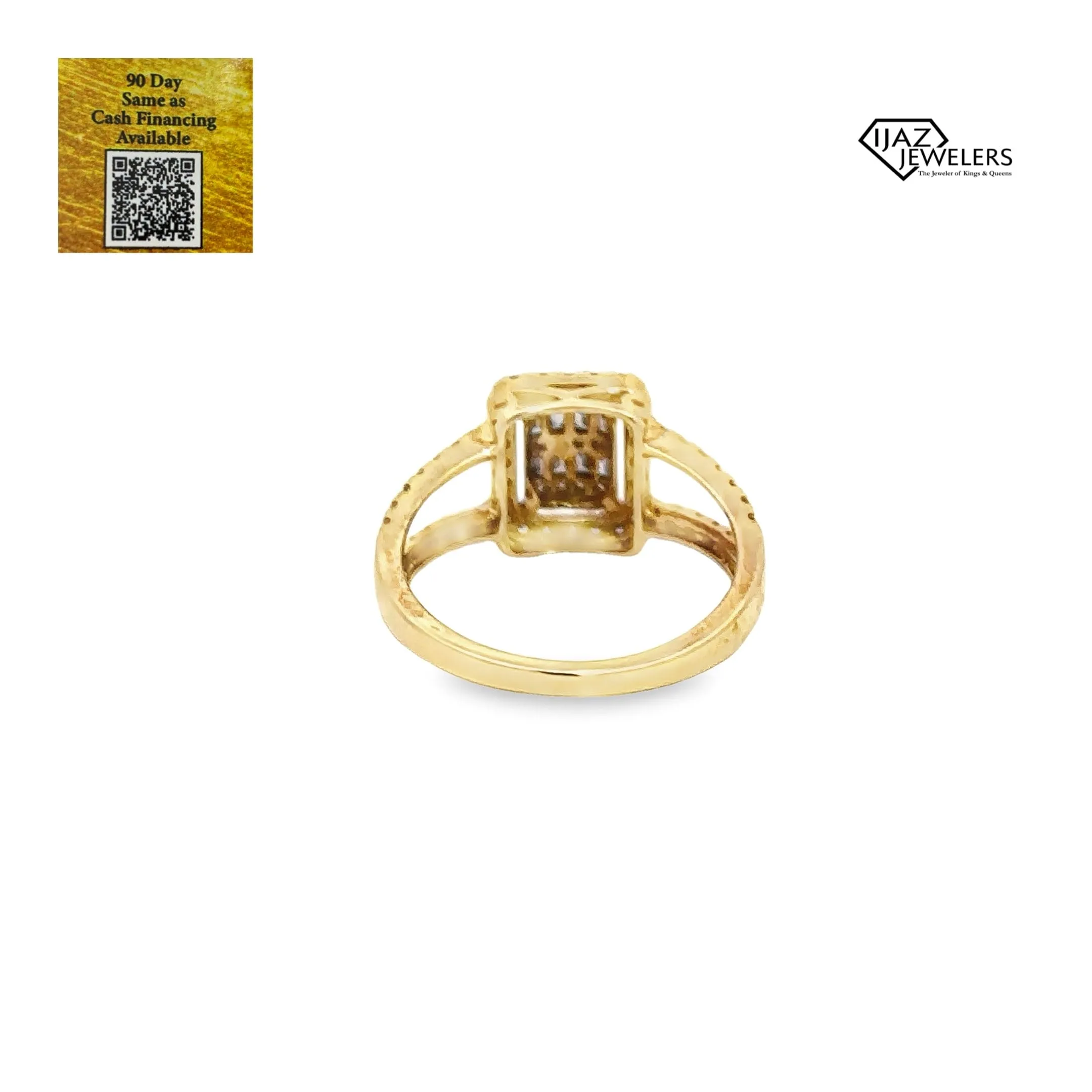 10K Gold 0.71 CTW Diamond Ladies Ring