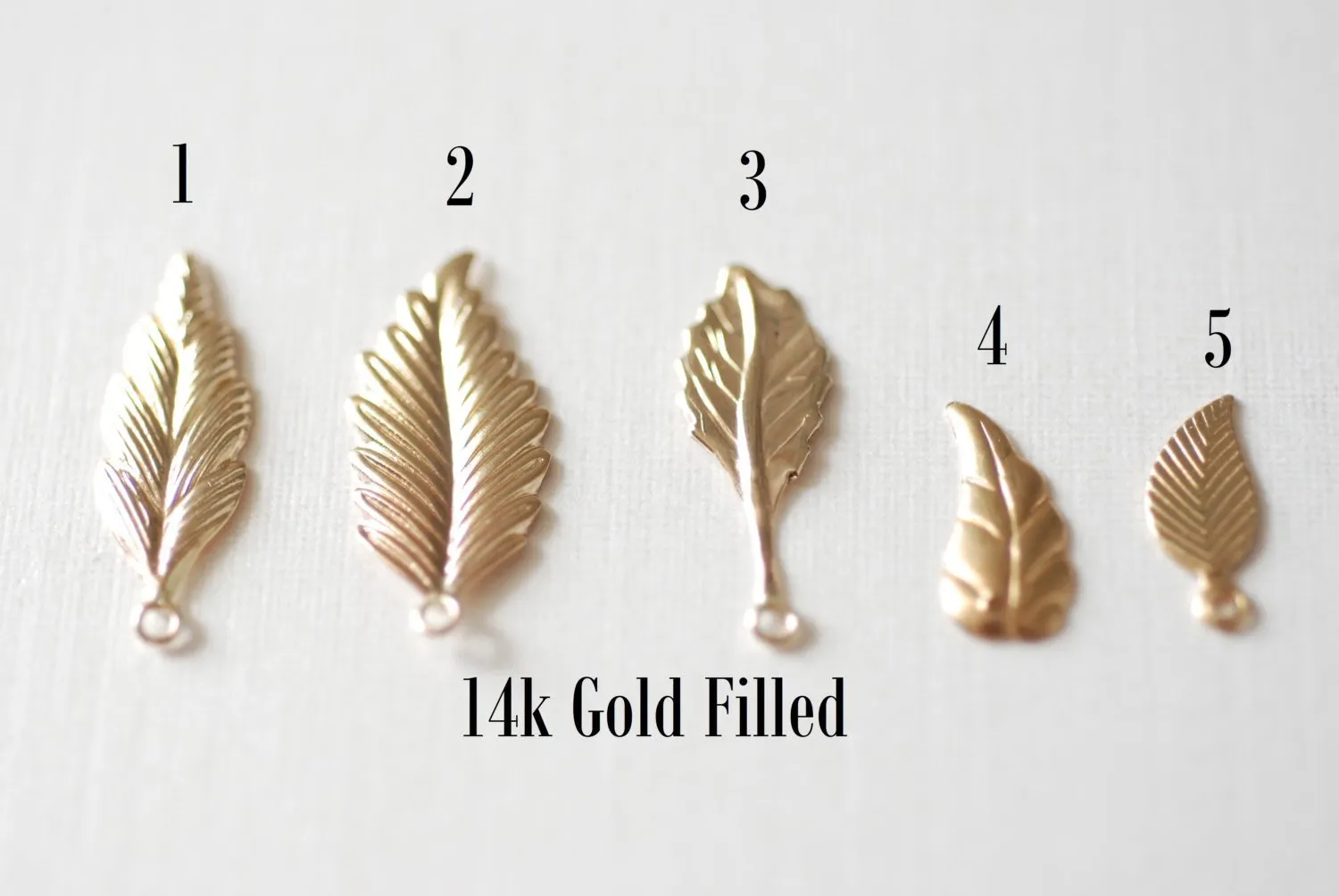 14k Gold Filled LEAF Pendants Charms Blanks Drops Dangles, Gold Filled Leaves, Gold Leaf, Gold Fill Leaf, Gold Nature Leaves Leaf Petal