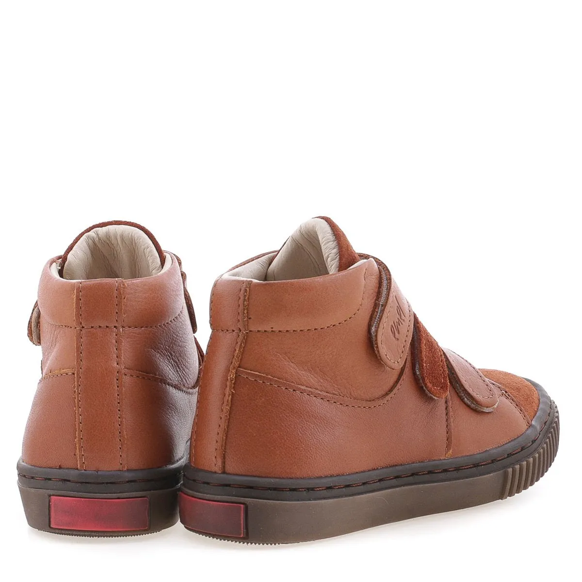 (2699-5) Emel velcro shoes - brown