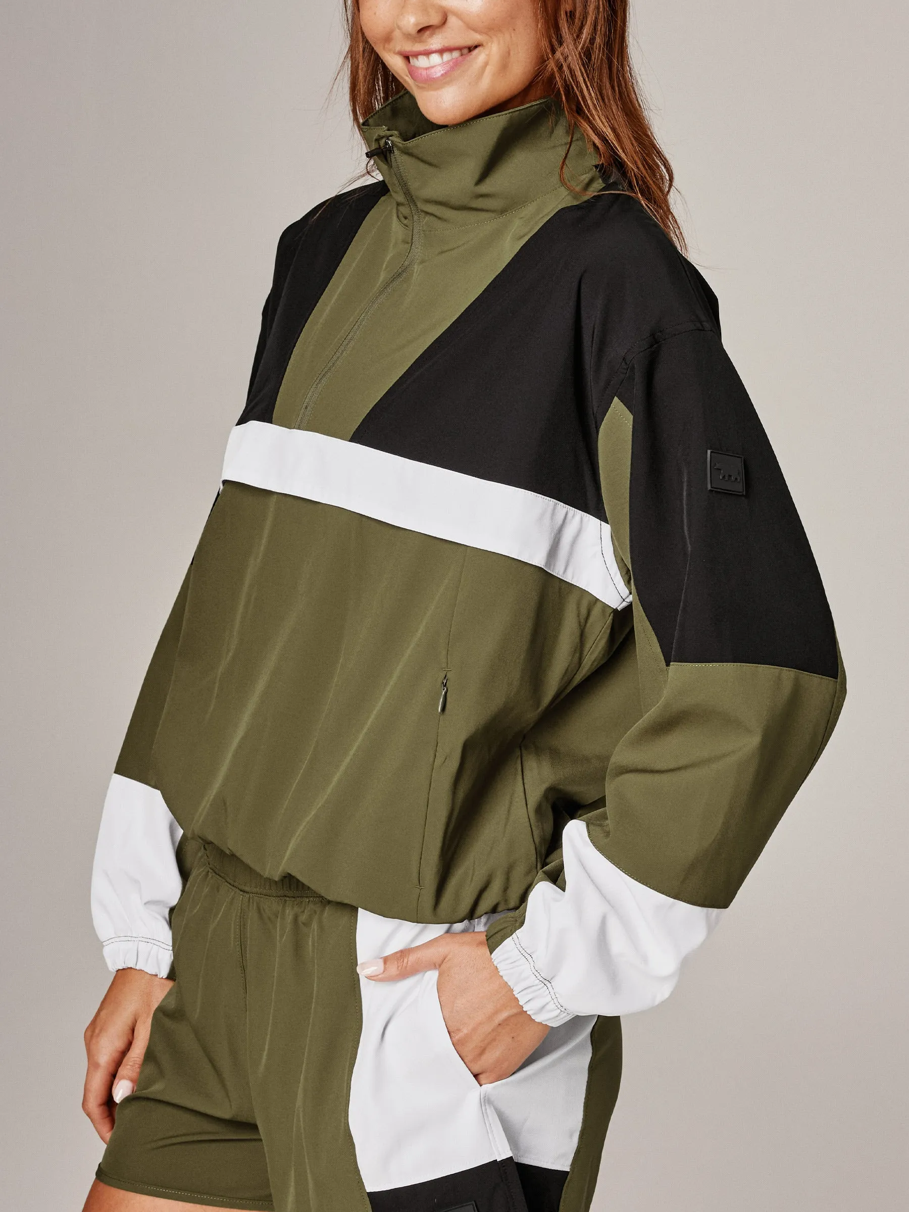 Academy 1/2 Zip Windbreaker