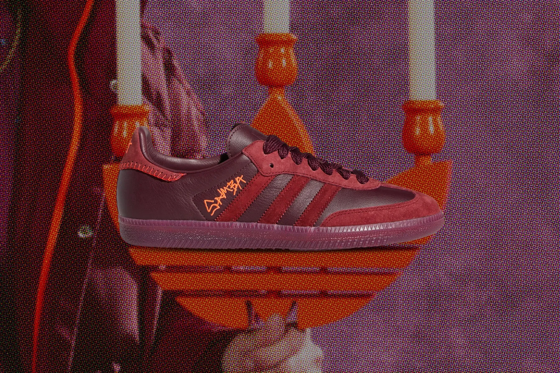 Adidas x Jonah Hill Samba - Maroon