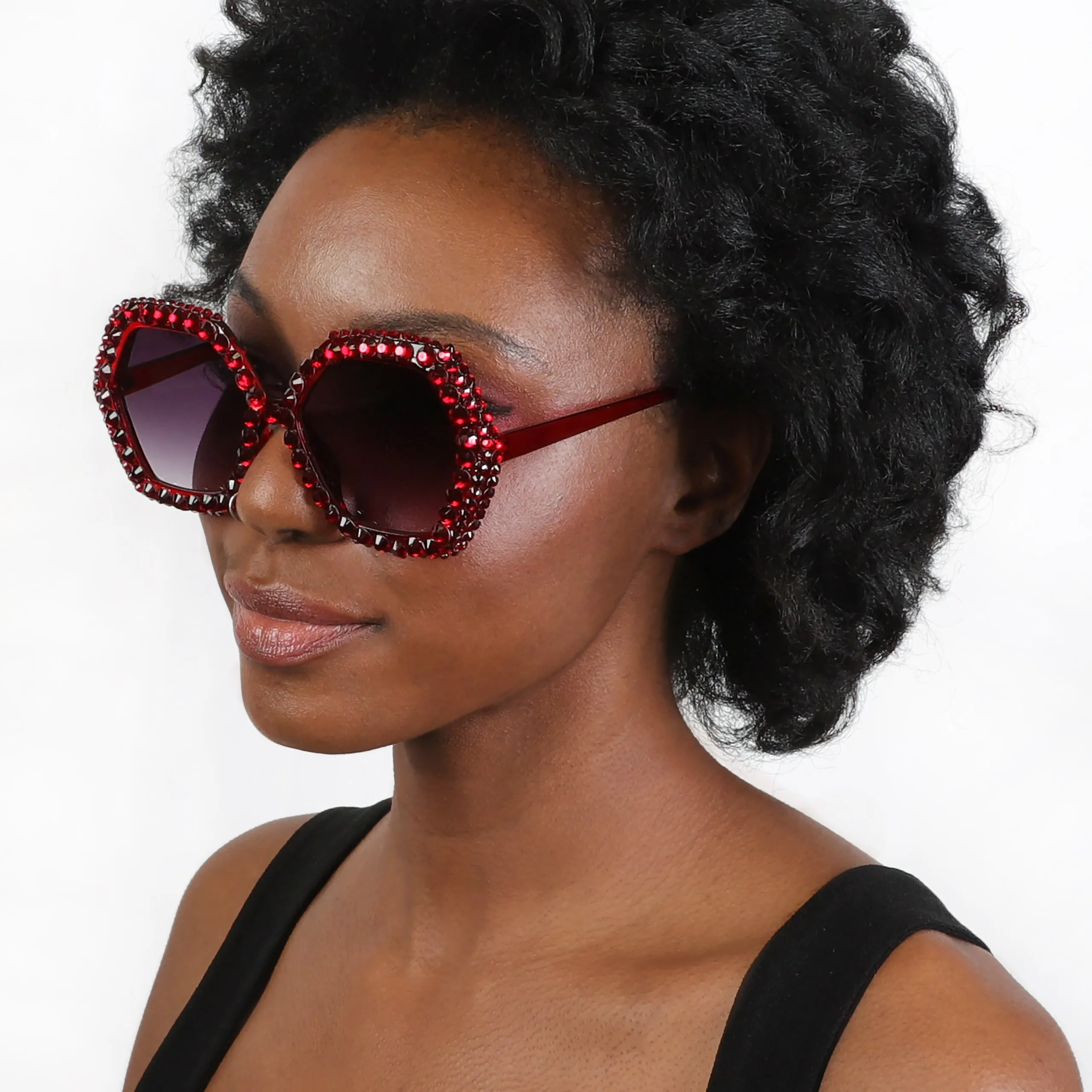 Annalise Rhinestone Sunglasses