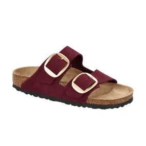 Arizona Big Buckle Maroon Nubuck Leather