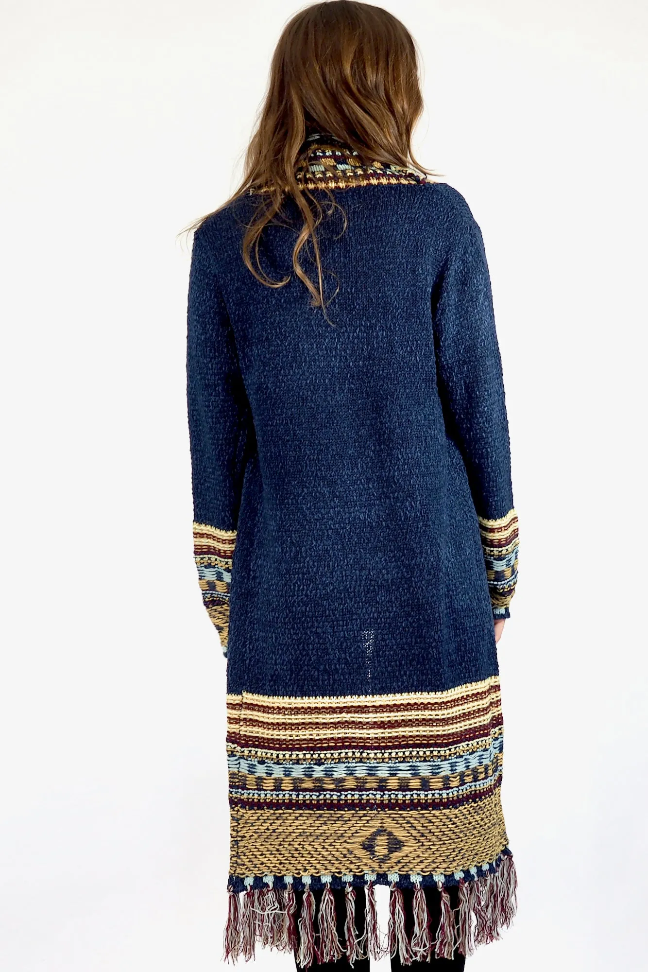 Arya Cardi- Navy/Aqua/Maroon