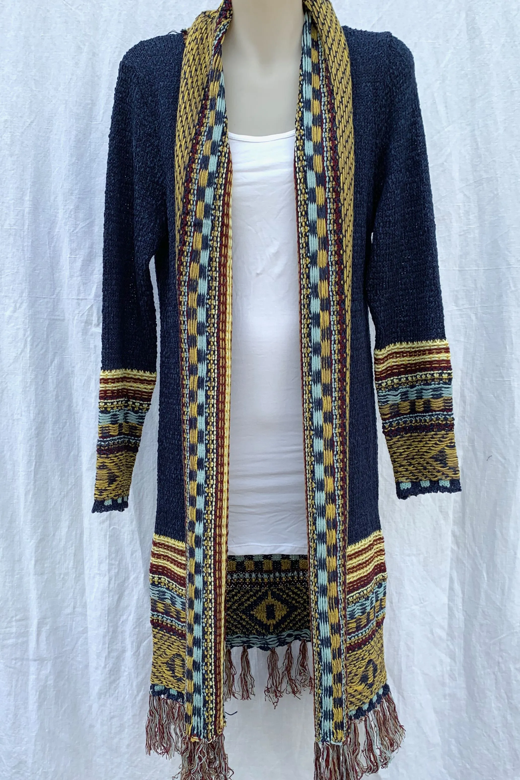 Arya Cardi- Navy/Aqua/Maroon