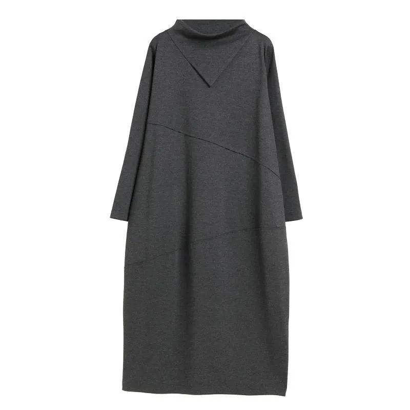 BABAKUD Spring Autumn Loose Long-Sleeved Women's Casual Dress