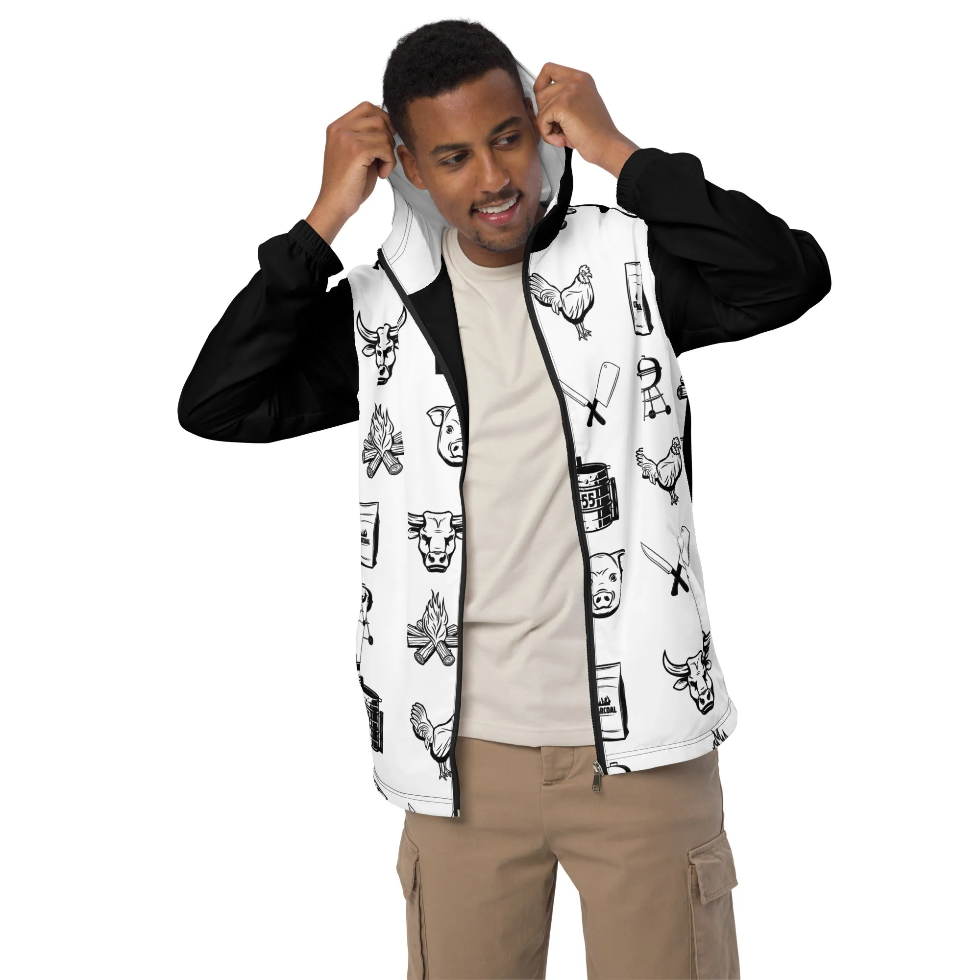 BBQ Men’s windbreaker