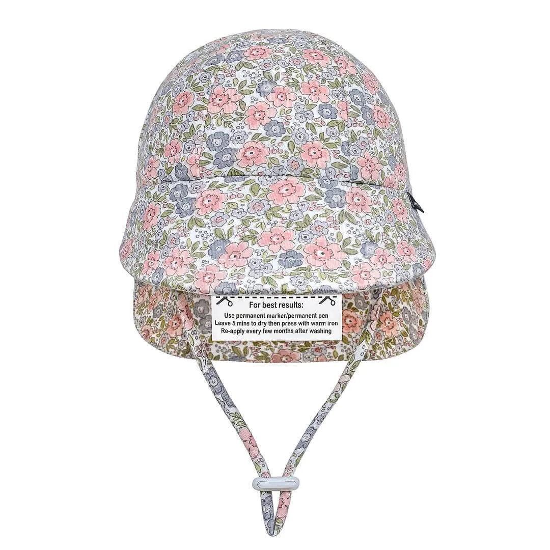 Bedhead Legionnaire Flap Sun Hat - Violet