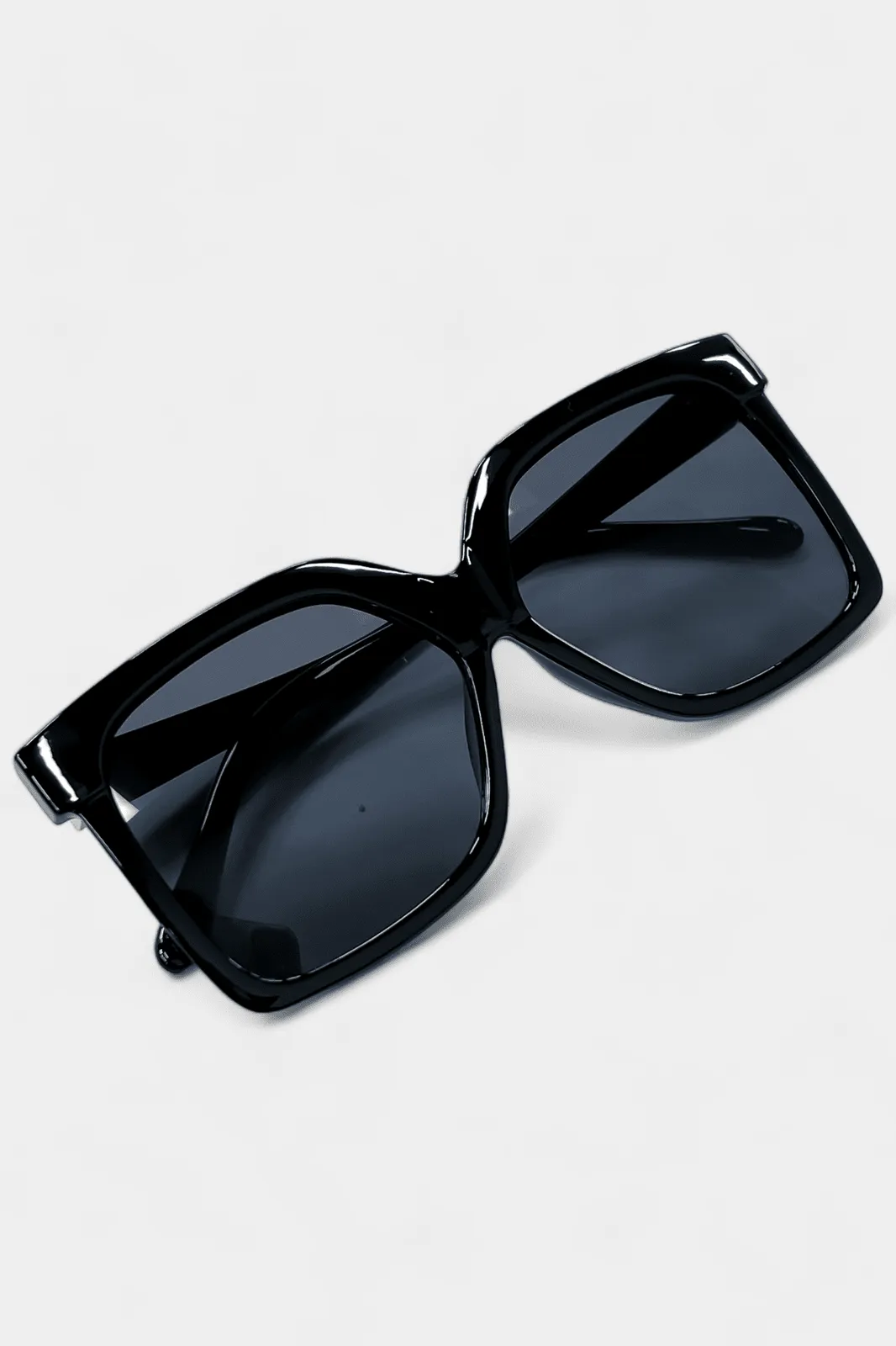 Black Oversized Square Sunglasses