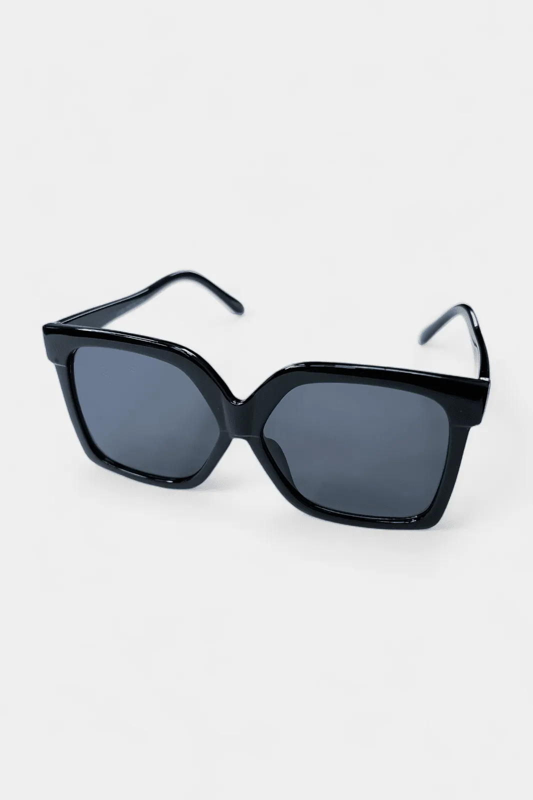 Black Oversized Square Sunglasses