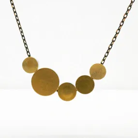 Brass Flow Necklace