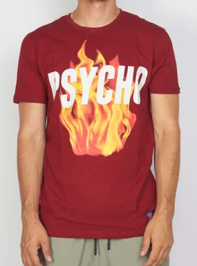 Buyer's Choice T-Shirt - Psycho - Maroon - ST 7520