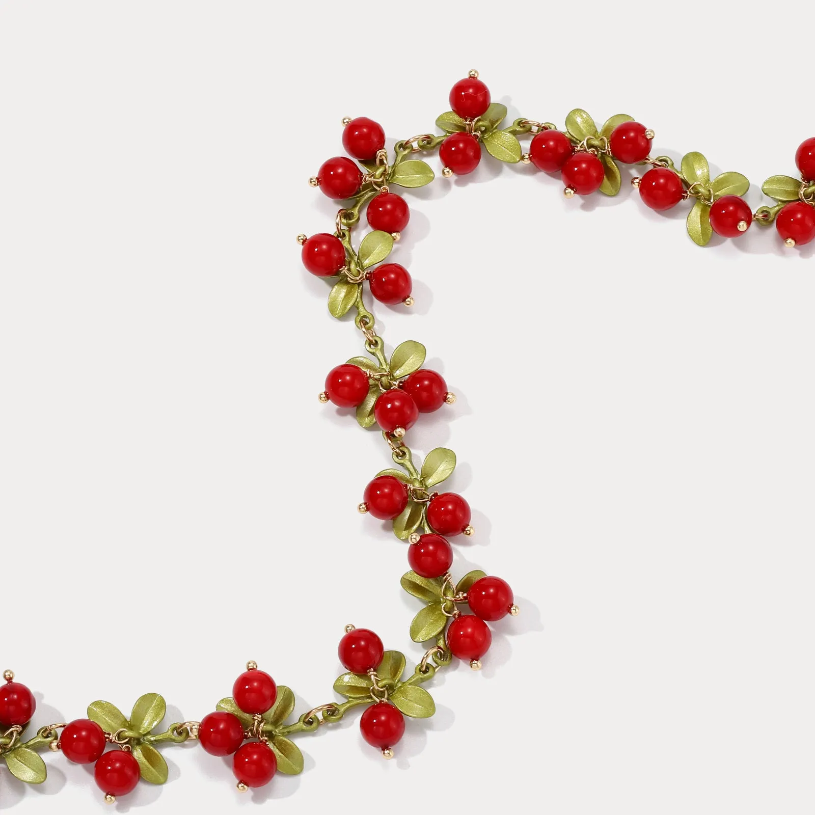 Cranberry Necklace