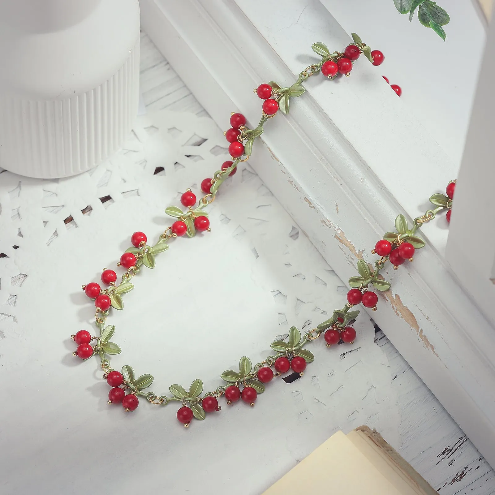 Cranberry Necklace