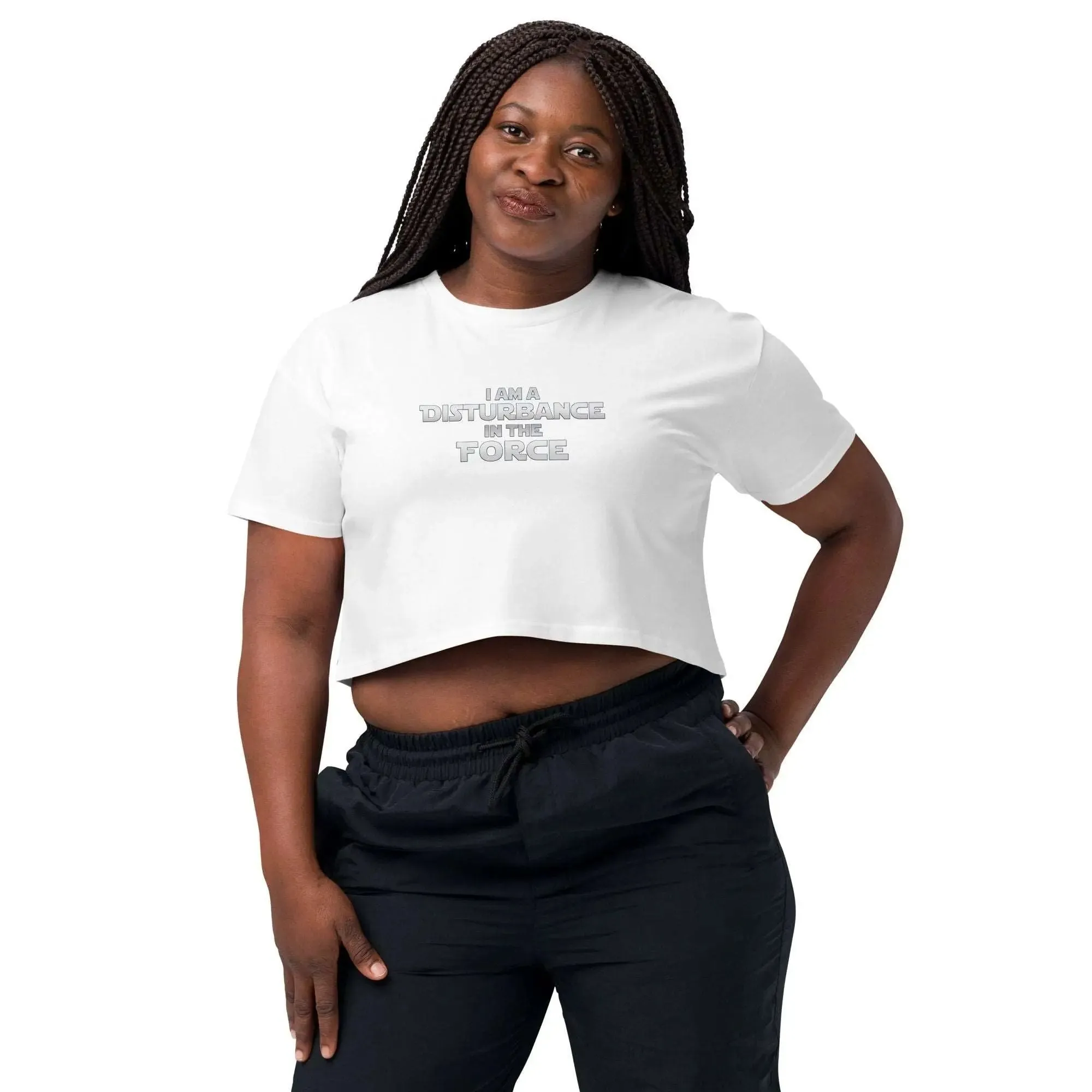 Disturbance In The Force Women’s crop top