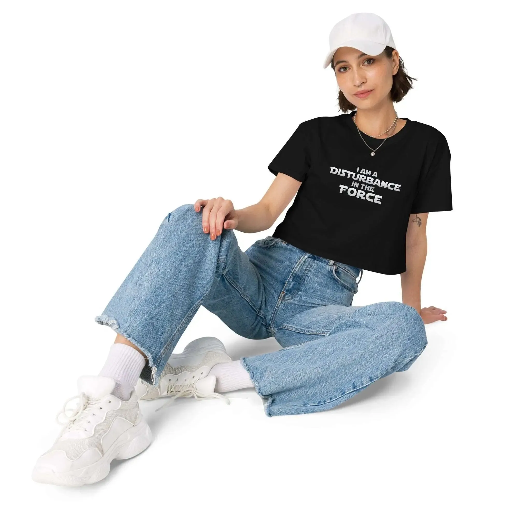 Disturbance In The Force Women’s crop top