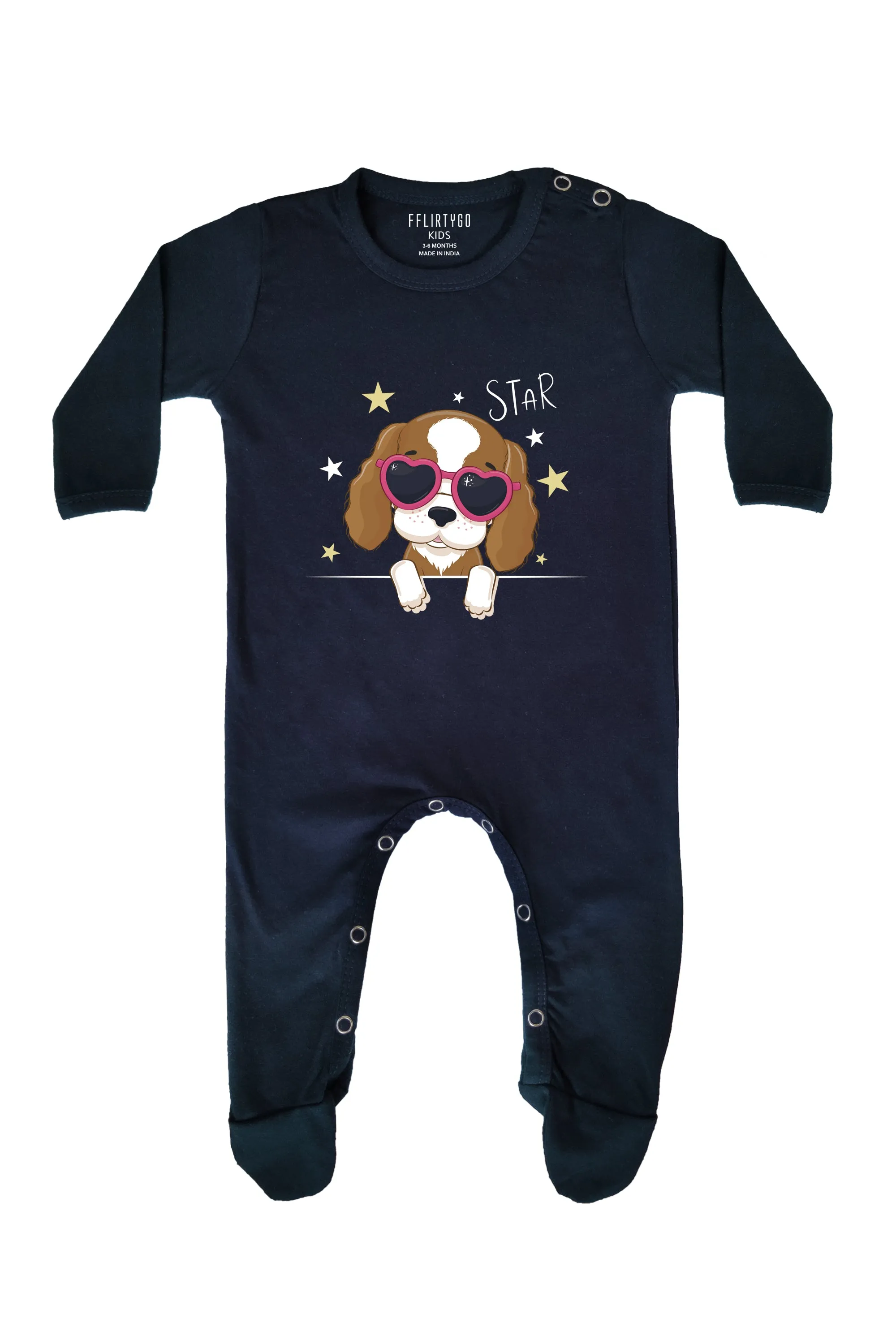 Dog Star Baby Romper | Onesies