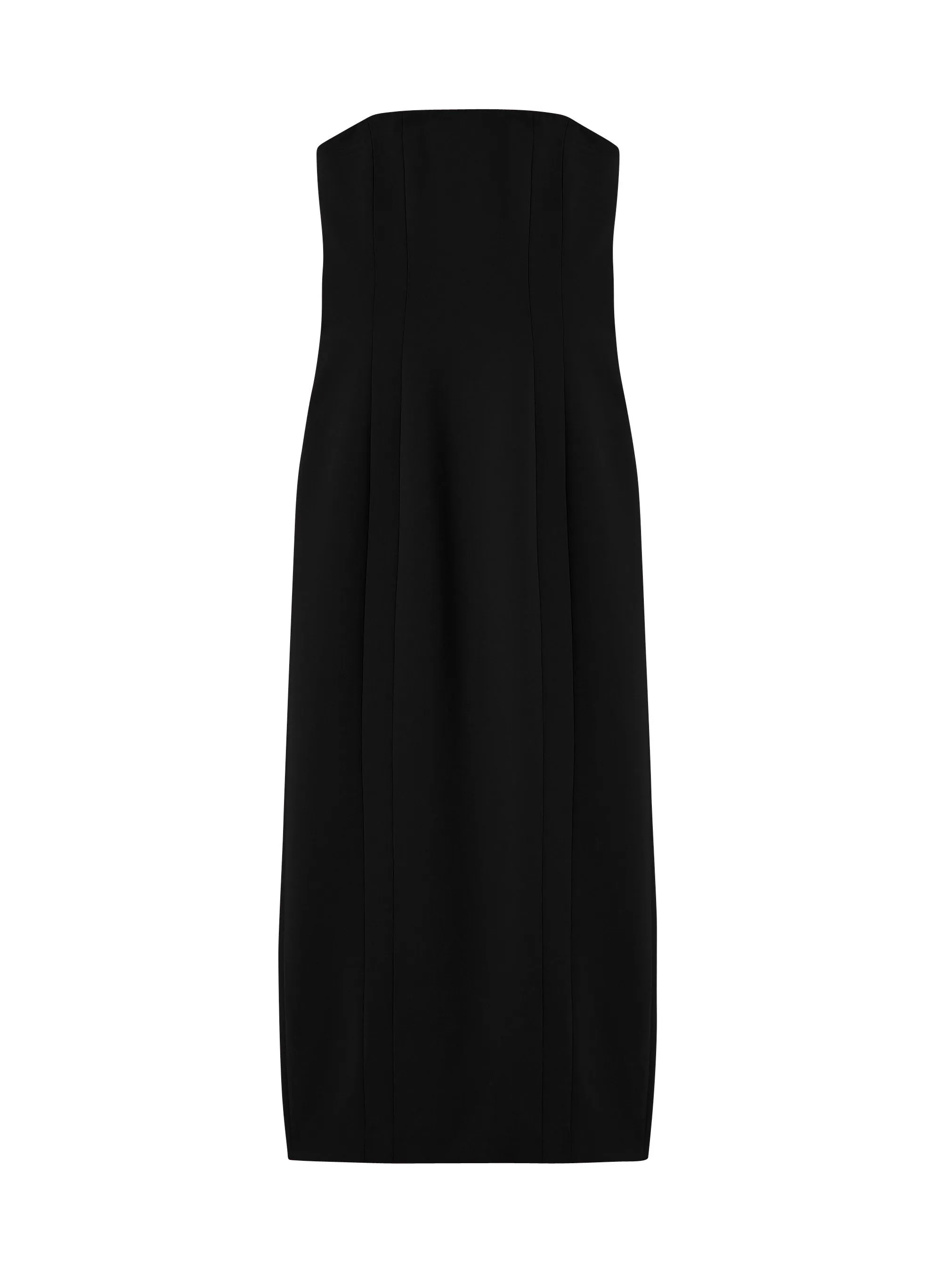 Elizabeth Strapless Midi Dress