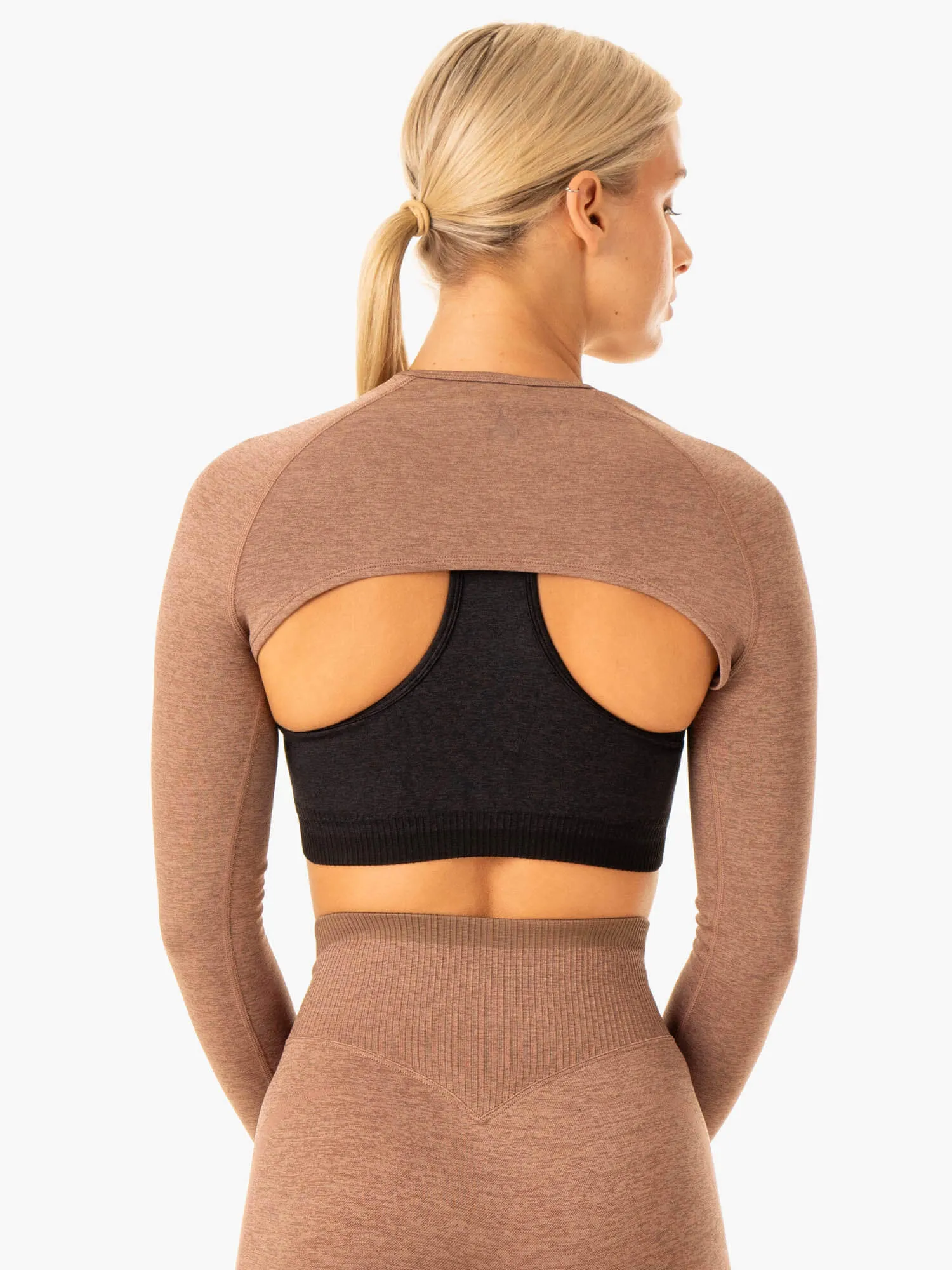 Excel Seamless Super Crop - Mocha Marl