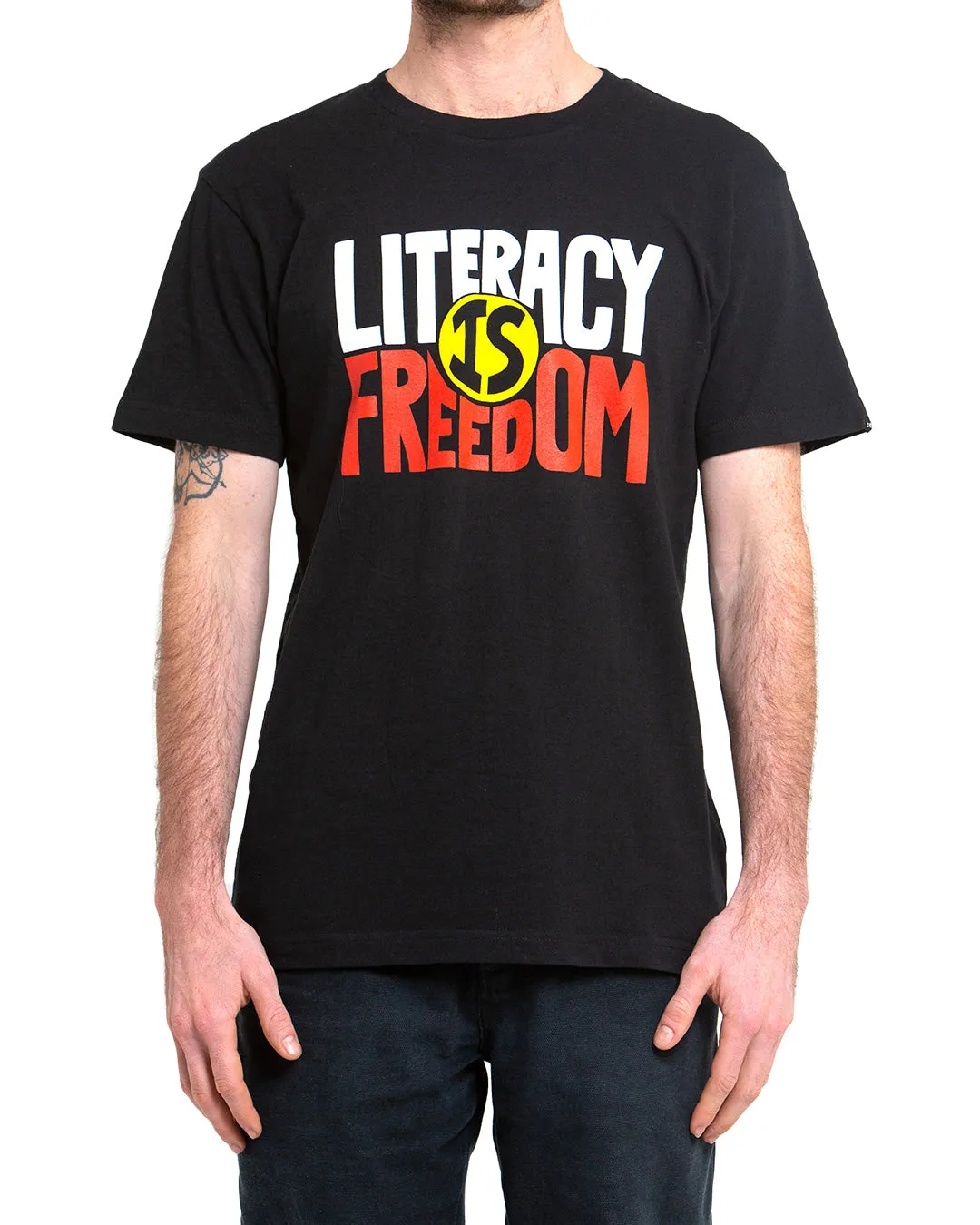 Freedom Flag Tee - Black