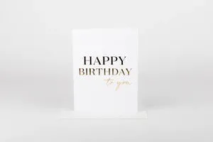 Happy Birthday Card