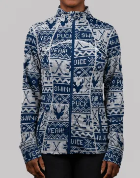 Hockey Puck Yeah Fairisle Women's Full Zip