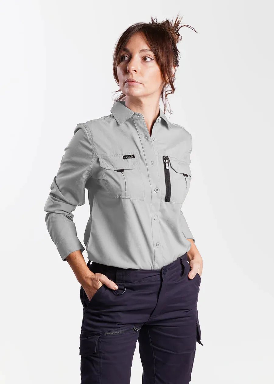 Ladies long sleeve lightweight outdoor shirt