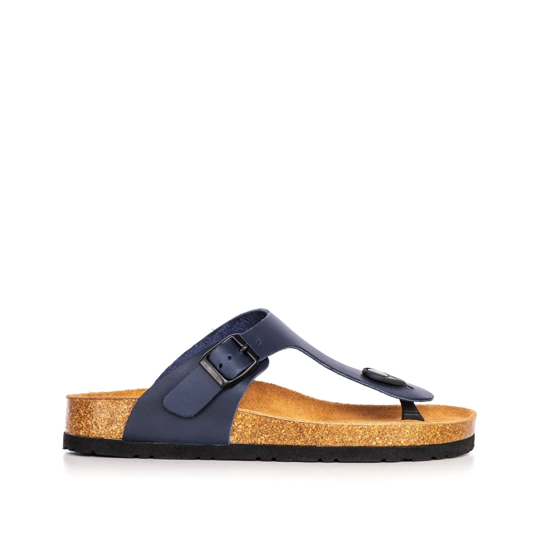 LOTUS NAVY CORK TOE POST