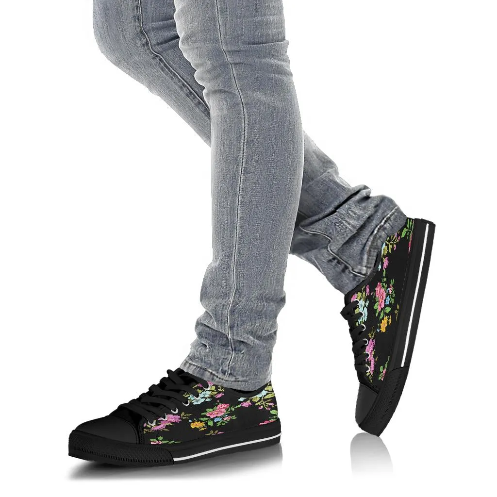 Low Top Shoe - Flowers