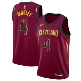 MEN'S CLEVELAND CAVALIERS EVAN MOBLEY ICON EDITION JERSEY - MAROON