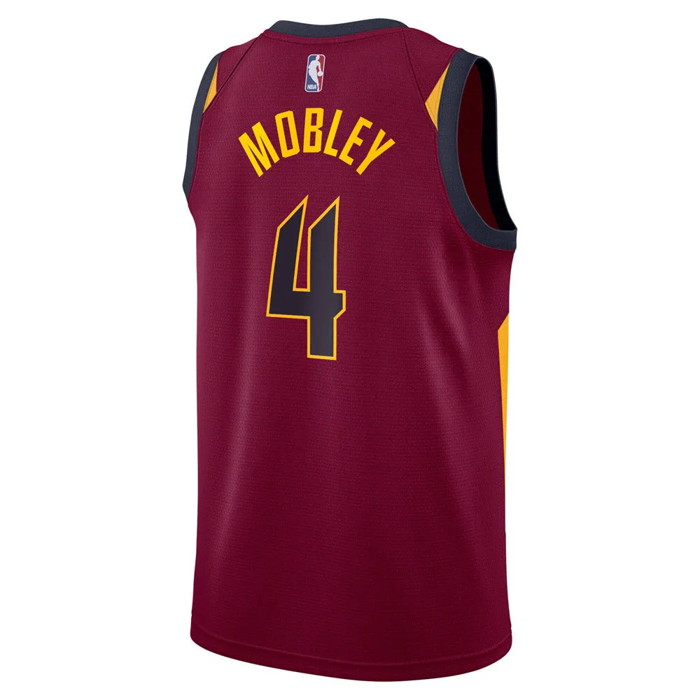 MEN'S CLEVELAND CAVALIERS EVAN MOBLEY ICON EDITION JERSEY - MAROON