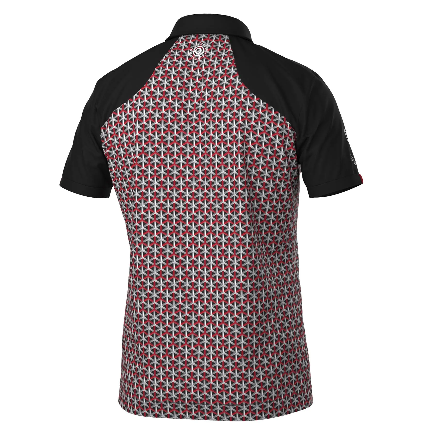 Mio Ventil8  Printed Polo Red/Black - SS24