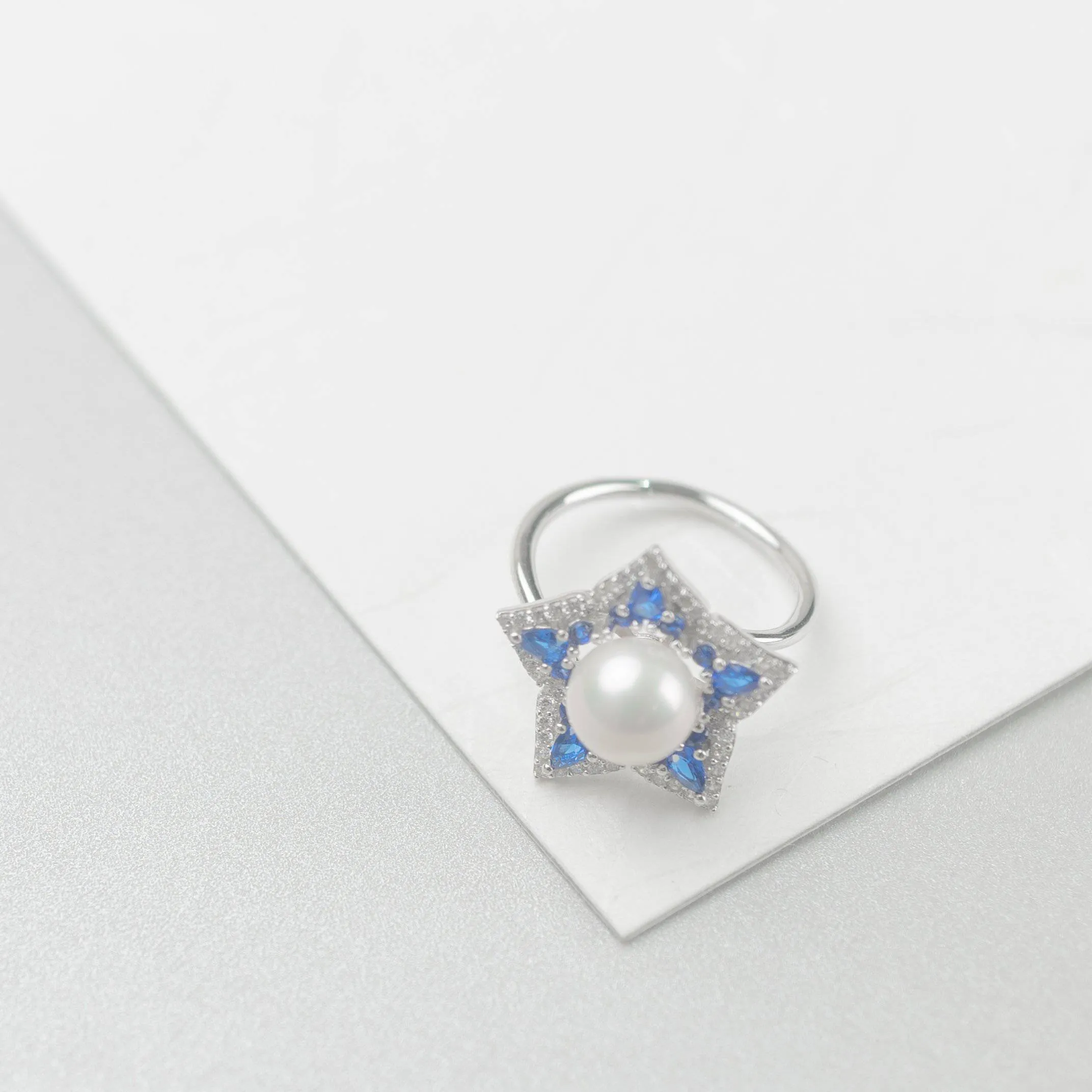 Ocean Star Freshwater Pearl Ring WR00033