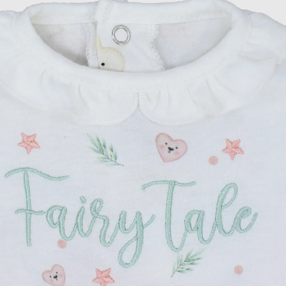 "Fairy Tale" Short-Sleeved Romper