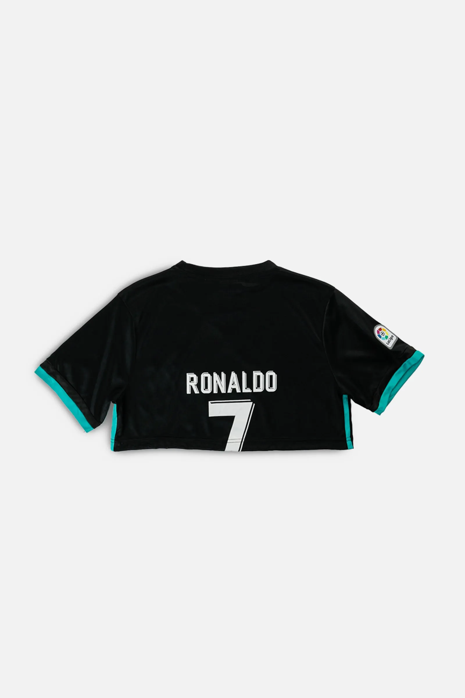 Rework Crop Madrid Soccer Jersey - XS