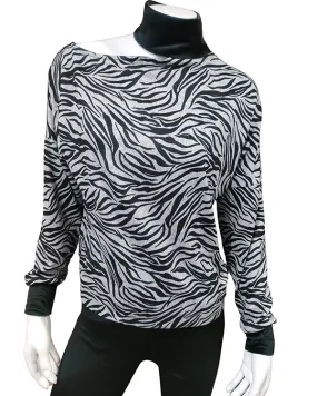 Shafira Top - Zebra