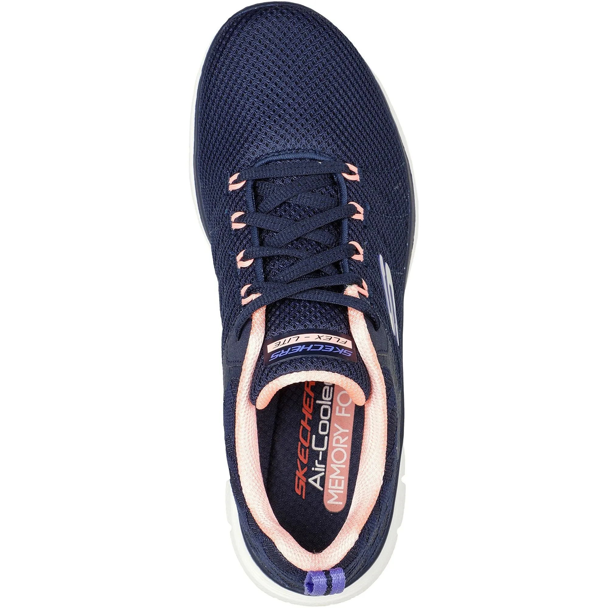 Skechers Flex Appeal 4.0 Elegant Ways Womens Training Shoes - Navy