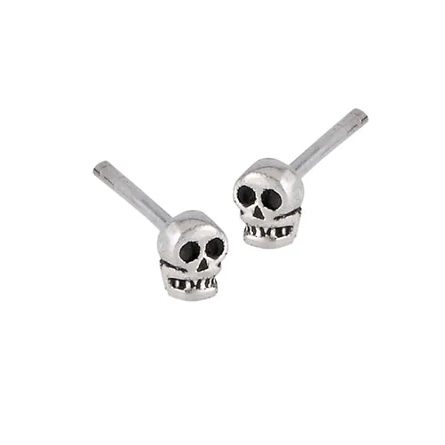 Skull Post Earrings