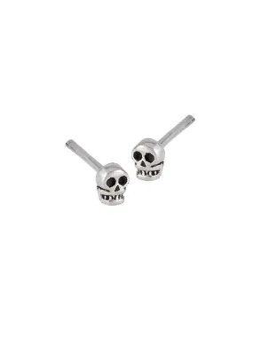 Skull Post Earrings