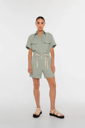 Technical Twill Playsuit