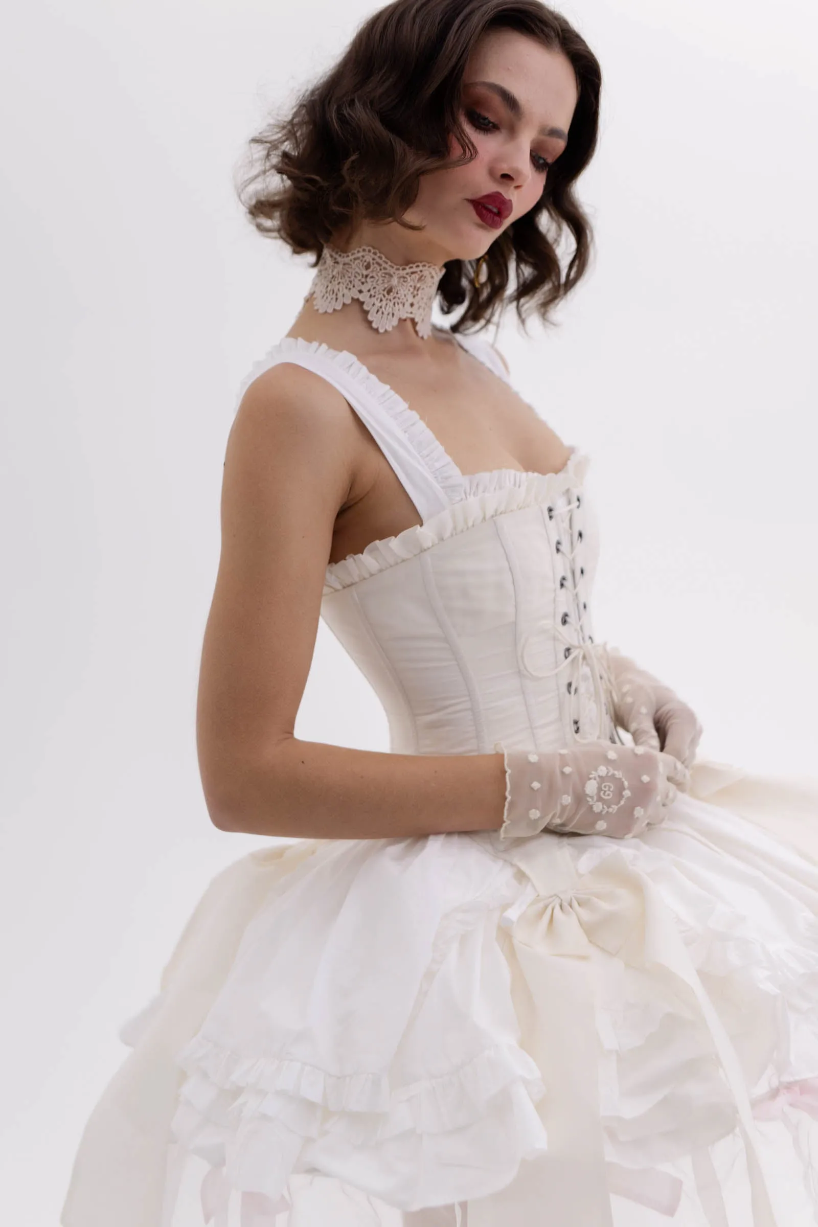 The Ivory A La Mode Corset