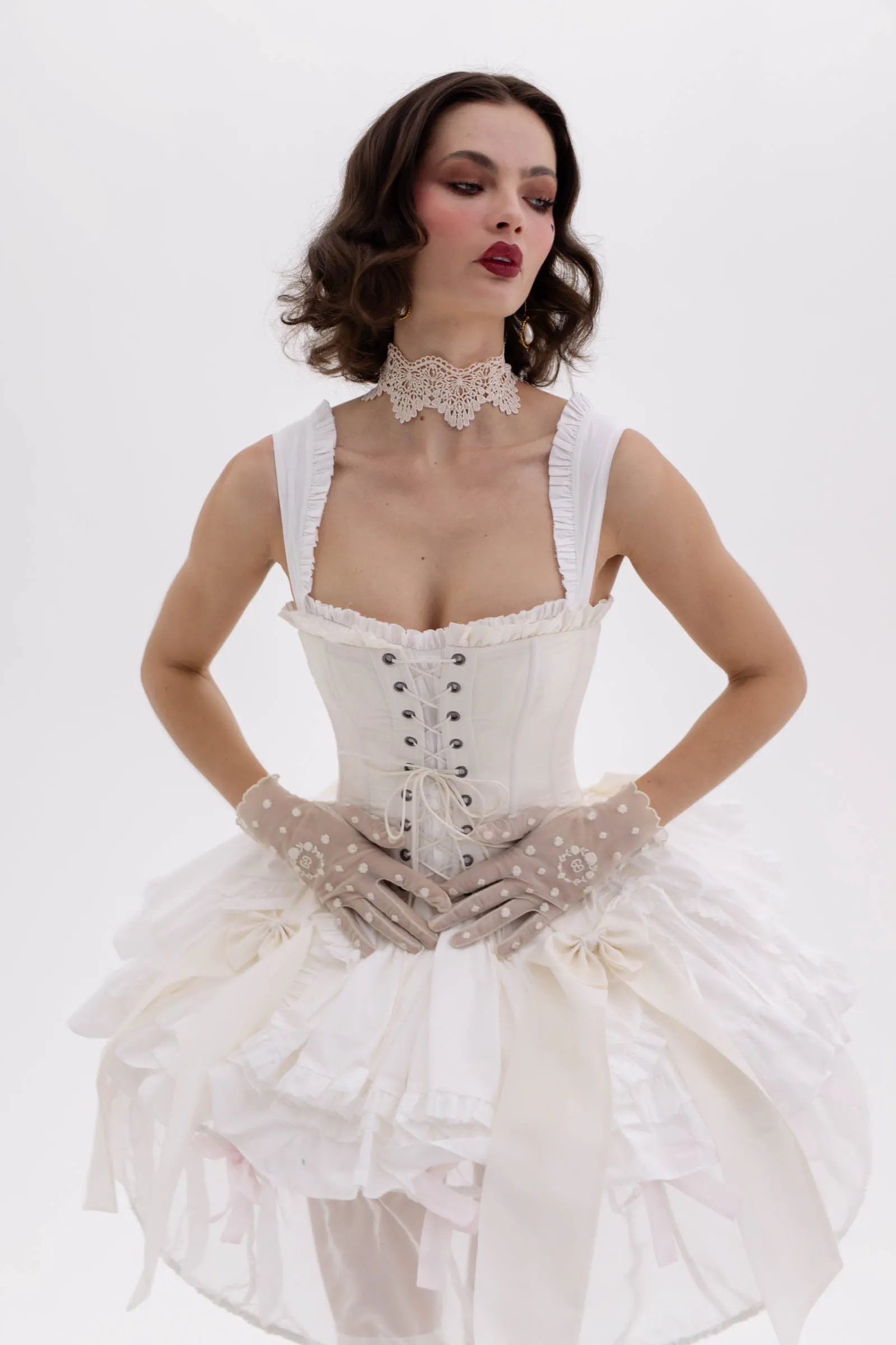 The Ivory A La Mode Corset