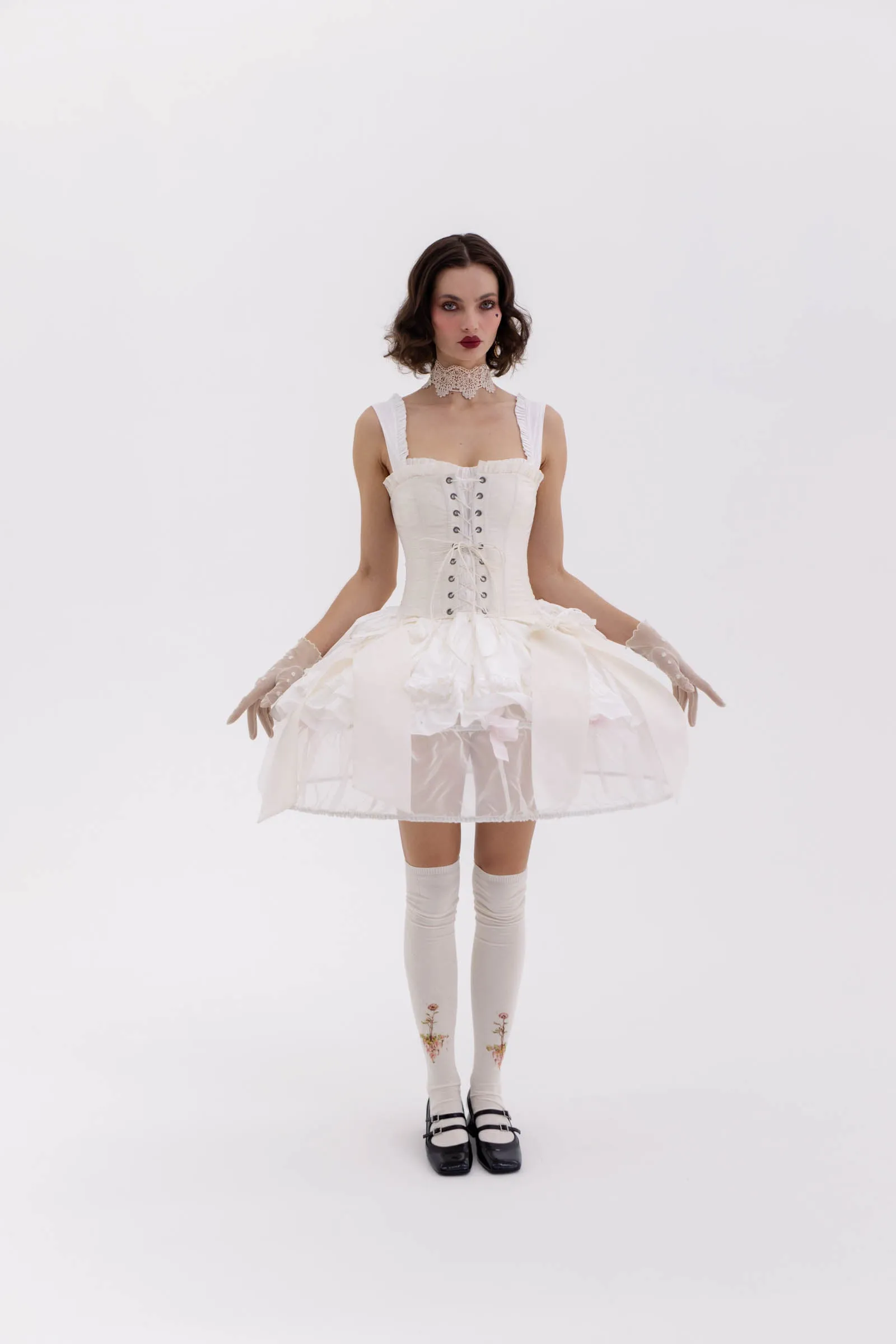 The Ivory A La Mode Corset