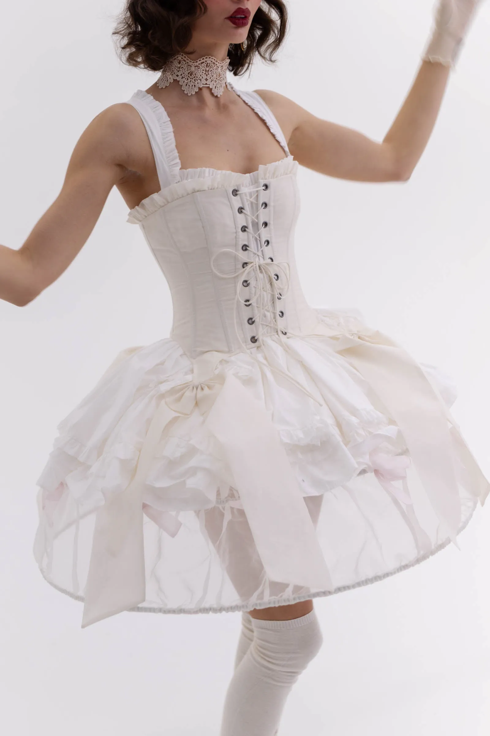 The Ivory A La Mode Corset