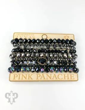 The Pink Panache Bedazzle Summer BRACELET STACK