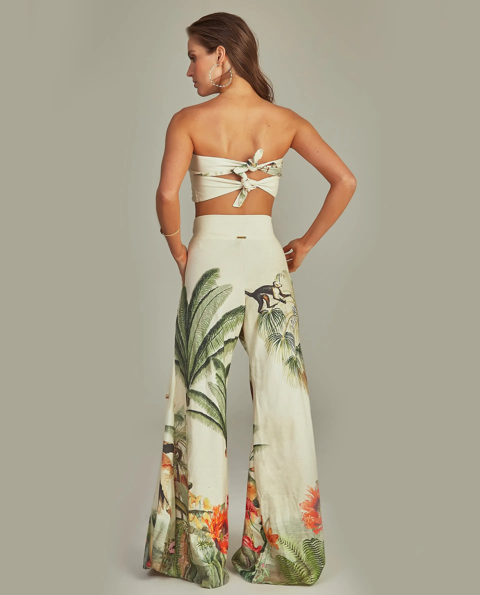 Tropical Paradise Cropped Bustier