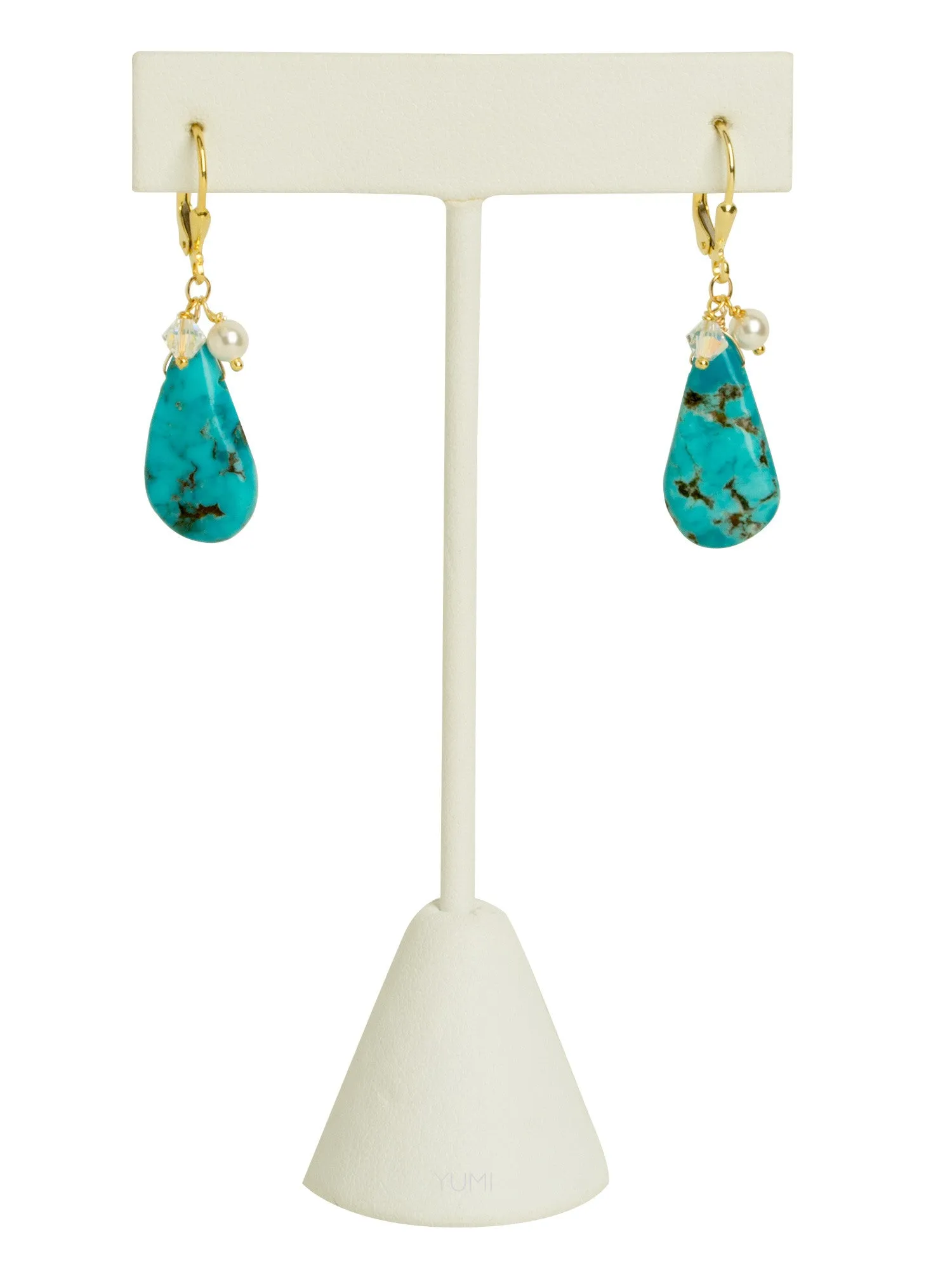 Turquoise Teardrop Earrings