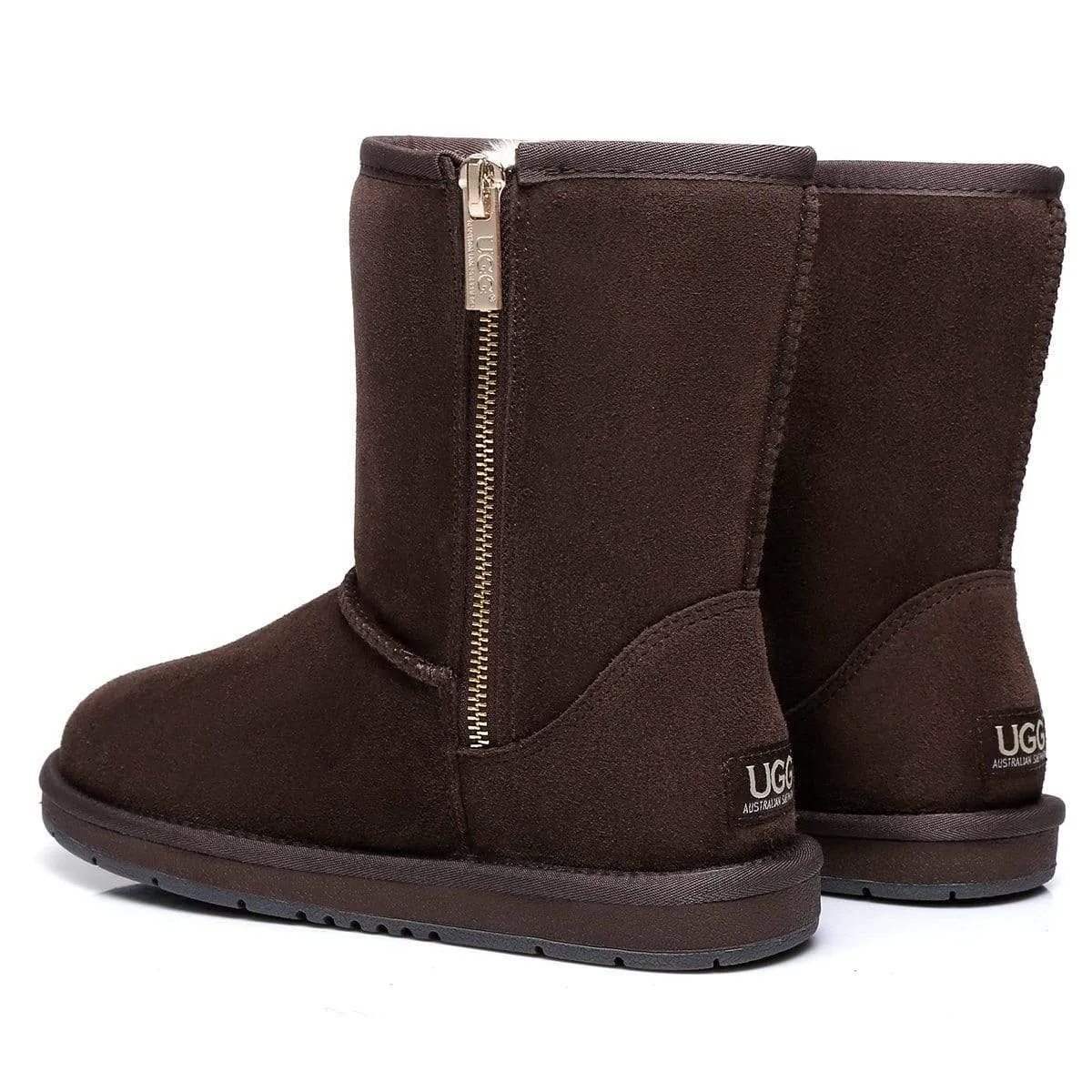 UGG Short Zipper Boots