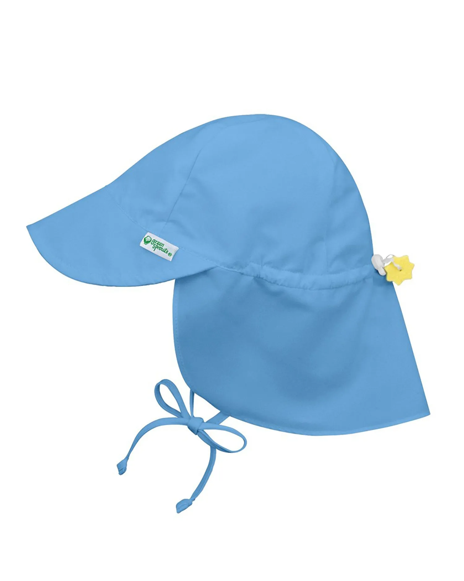 UPF 50  Flap Sun Protection Hat – Light Blue