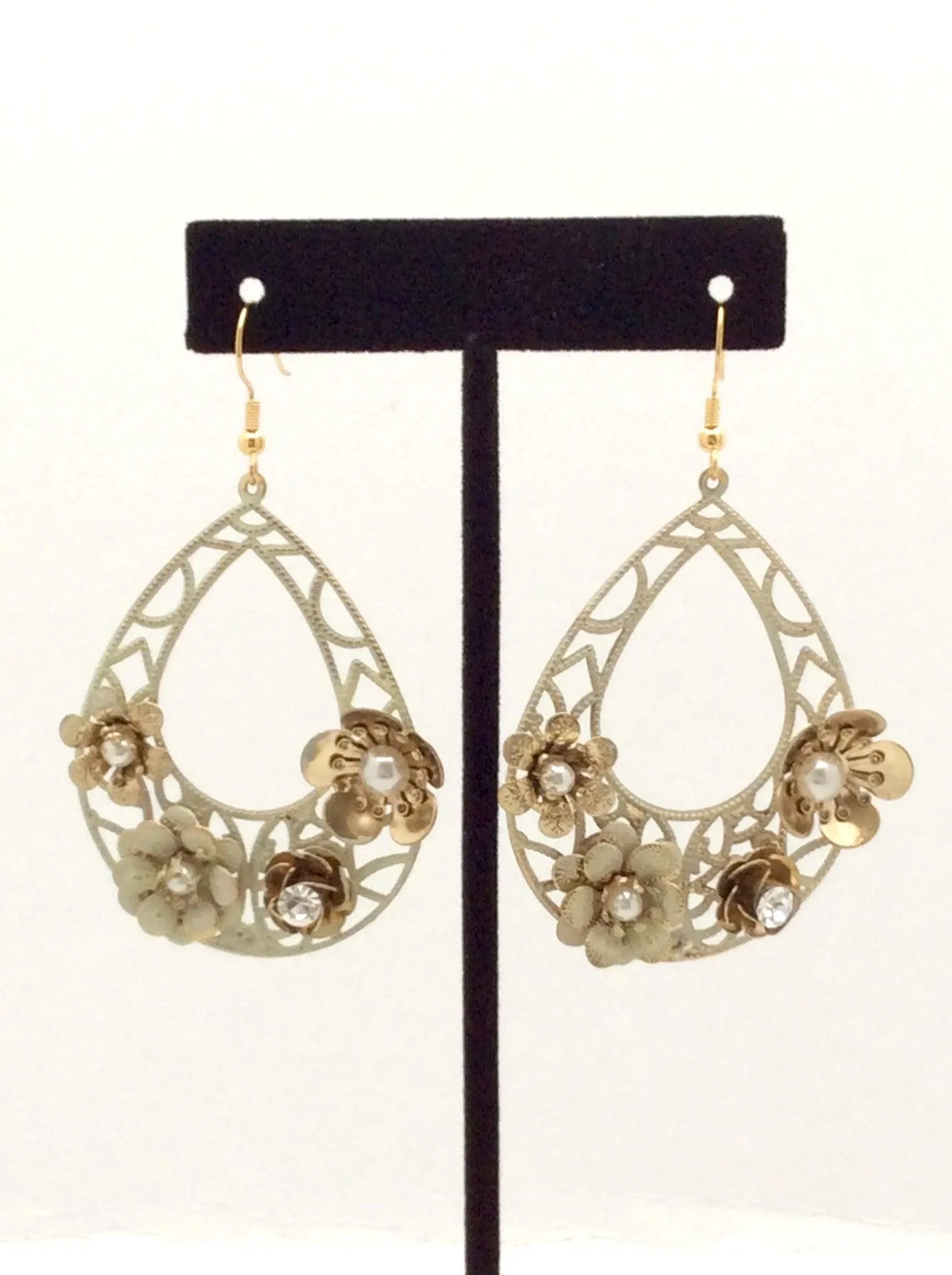 Vintage Flower Earrings